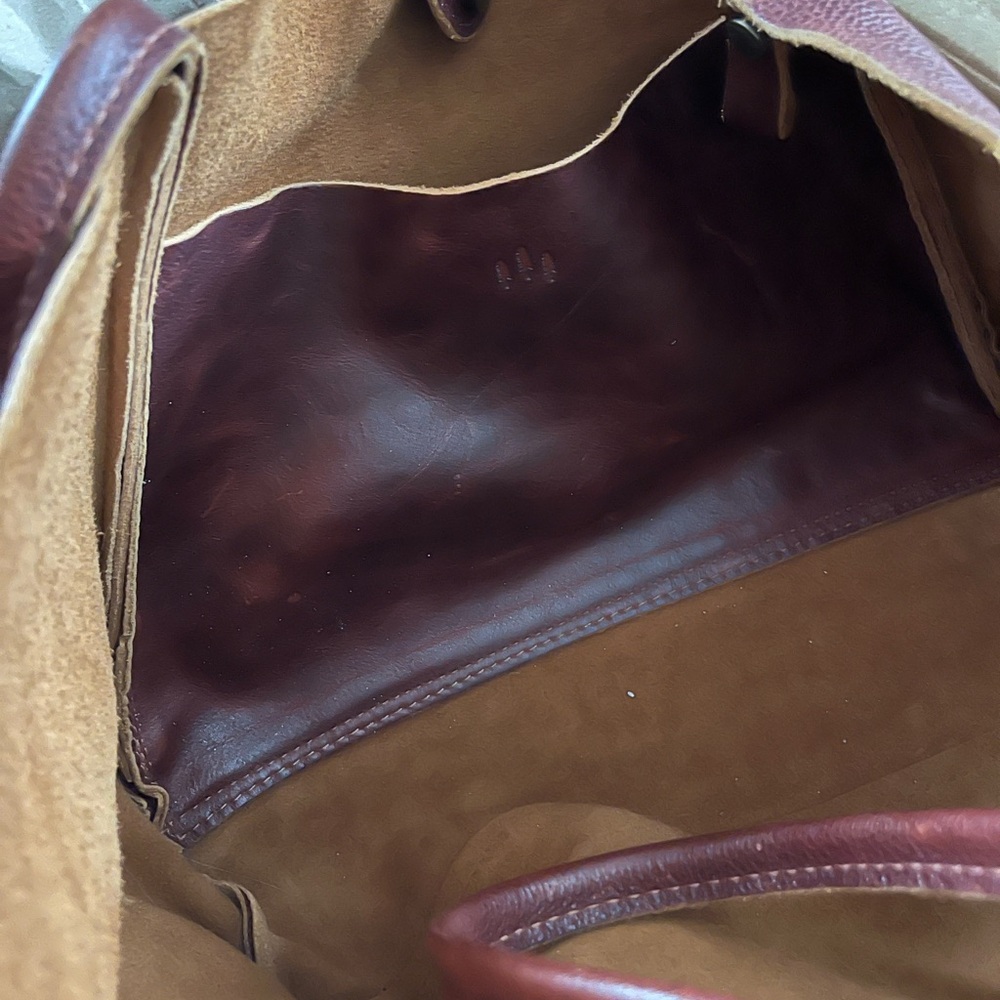 Portland Leather Goods Large Verona. Nutmeg. - Picture 9 of 10